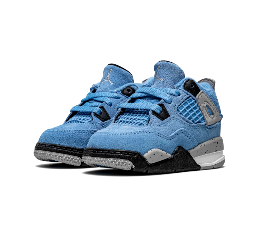 Air Jordan 4 University Blue TD Baby Neu Authentifiziert Unisex CARPET KICKS