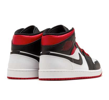 Air Jordan 1 Mid Gym Red Black Toe Neu Authentifiziert Unisex CARPET KICKS