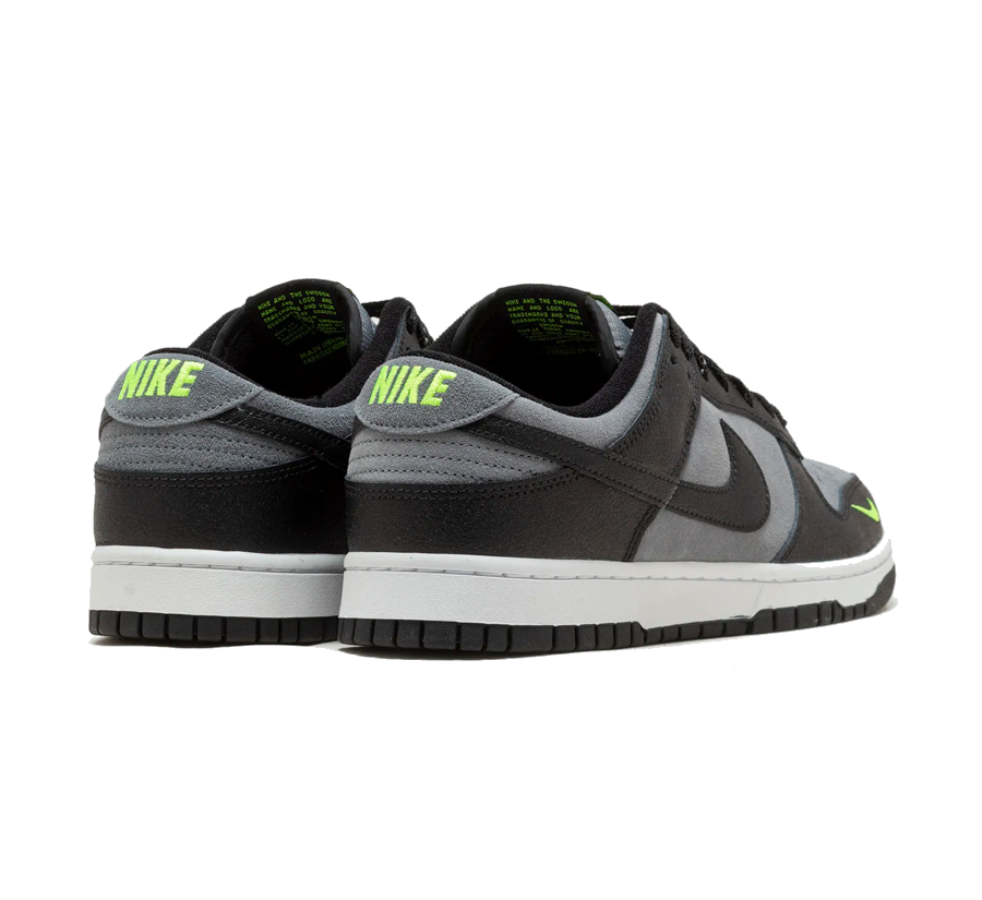 Nike Dunk Low Black Grey Green Strike