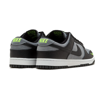 Nike Dunk Low Black Grey Green Strike