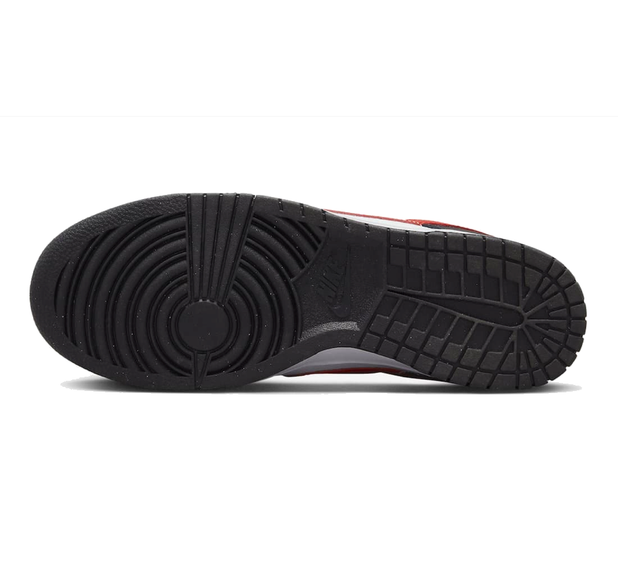 Nike Dunk Low Red Swoosh Panda