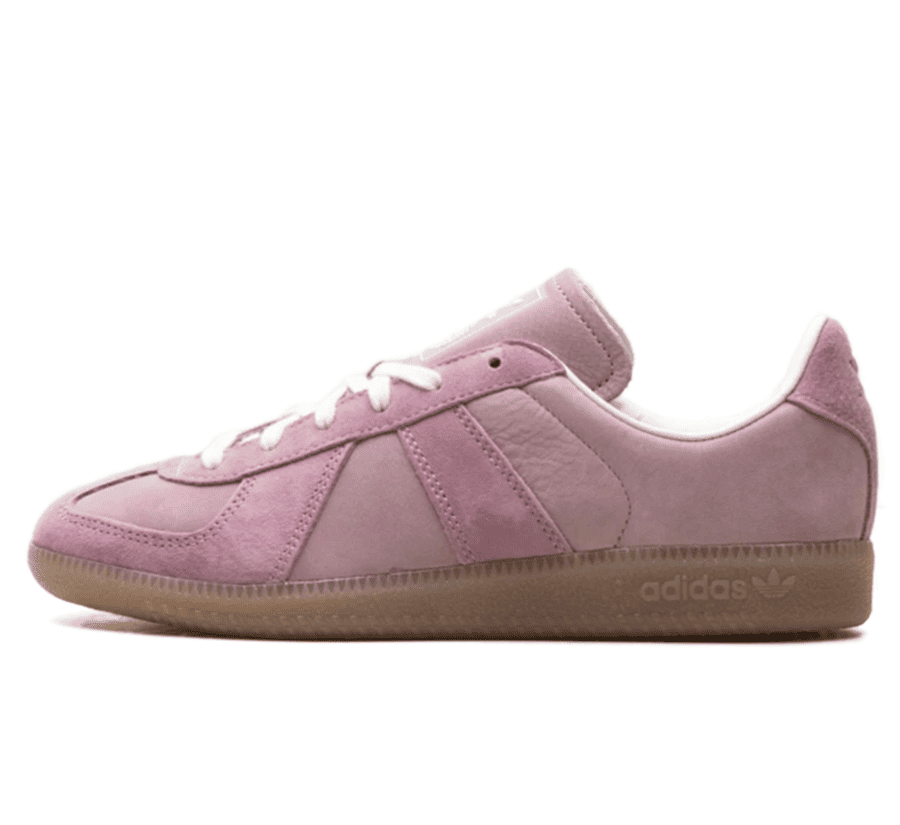 Adidas BW Army x KITH Magenta Mauve Sneaker Paar vorne Hauptbild Perspective
