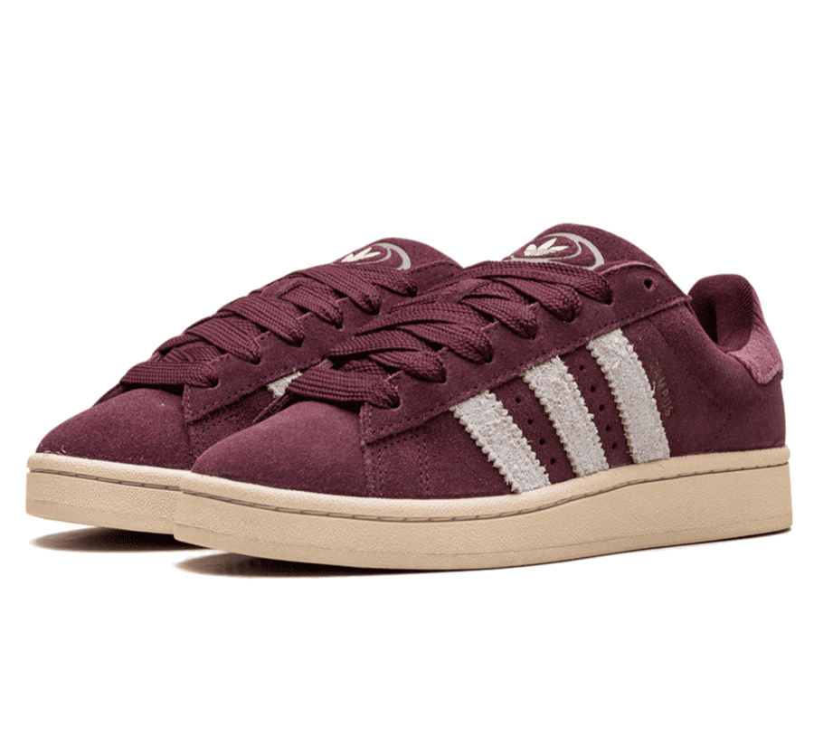 Adidas Campus 00's Shadow Red Off White (W) - rot weißer Sneaker