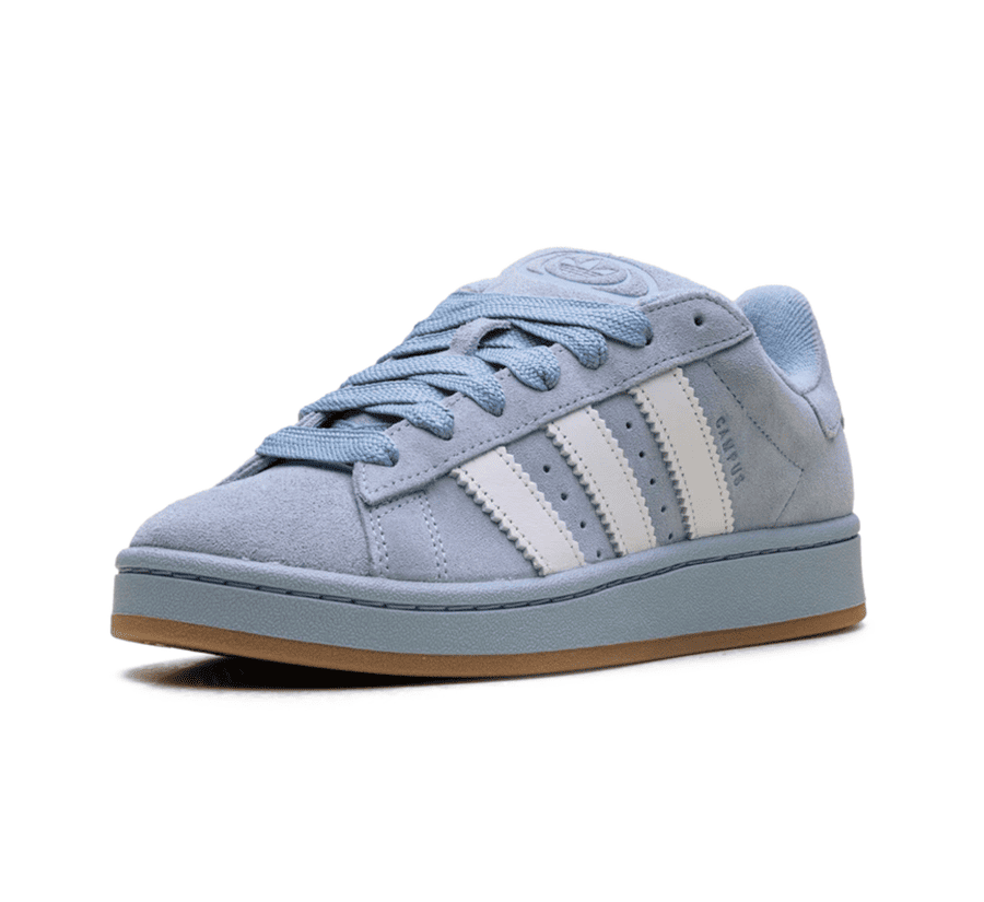 Adidas Campus 00's Wonder Blue White Gum - blau weißer Sneaker