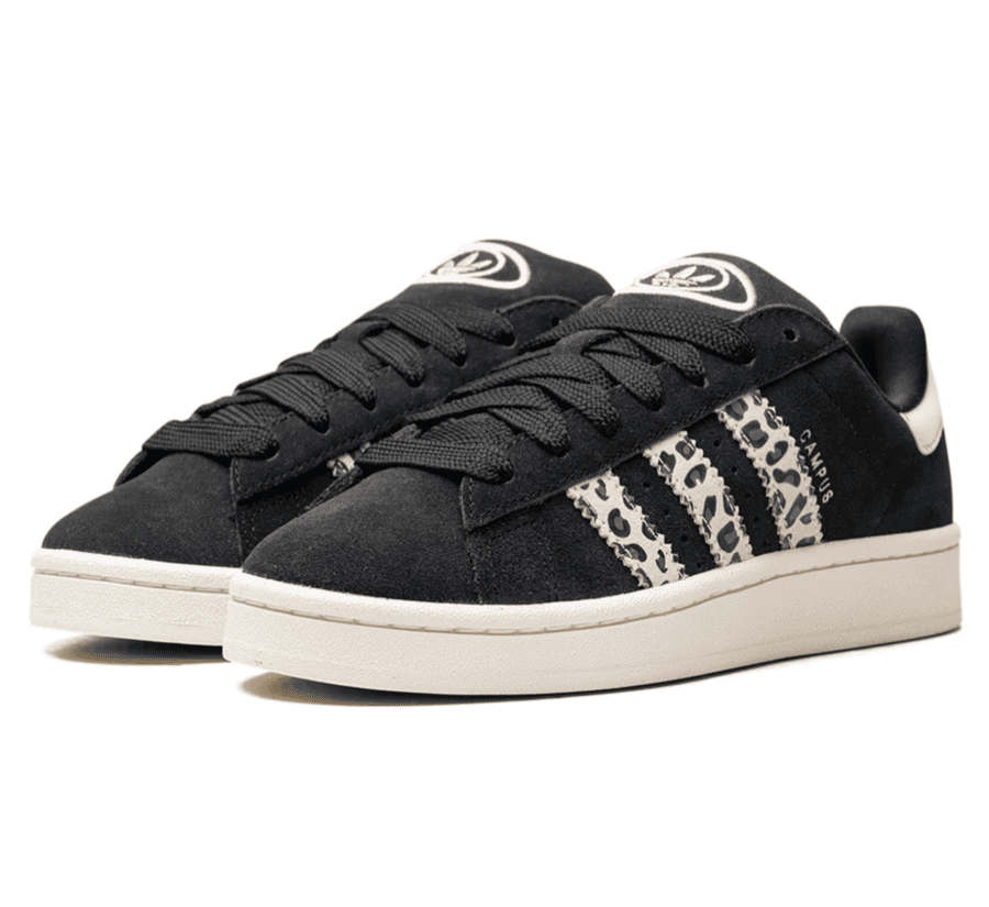 Adidas Campus 00's Black Leopard (W) - schwarzer leopard print Sneaker