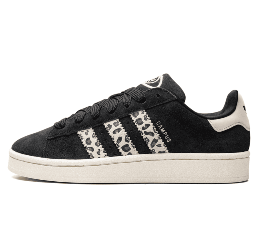 Adidas Campus 00's Black Leopard (W) - schwarzer leopard print Sneaker