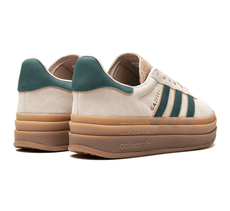 Adidas Gazelle Bold Cream Collegiate Green
