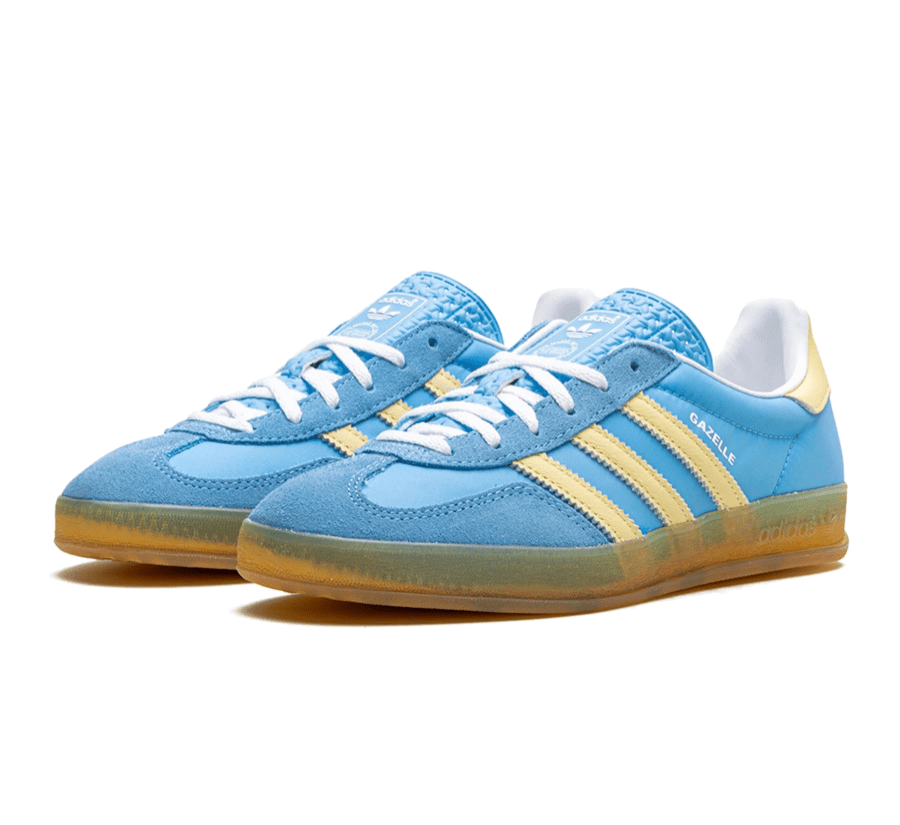 Adidas Gazelle Indoor Blue Burst Yellow