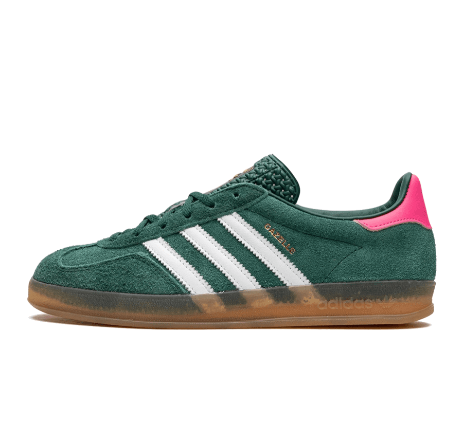 Adidas Gazelle Indoor Collegiate Green Lucid Pink