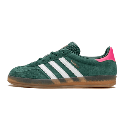 Adidas Gazelle Indoor Collegiate Green Lucid Pink