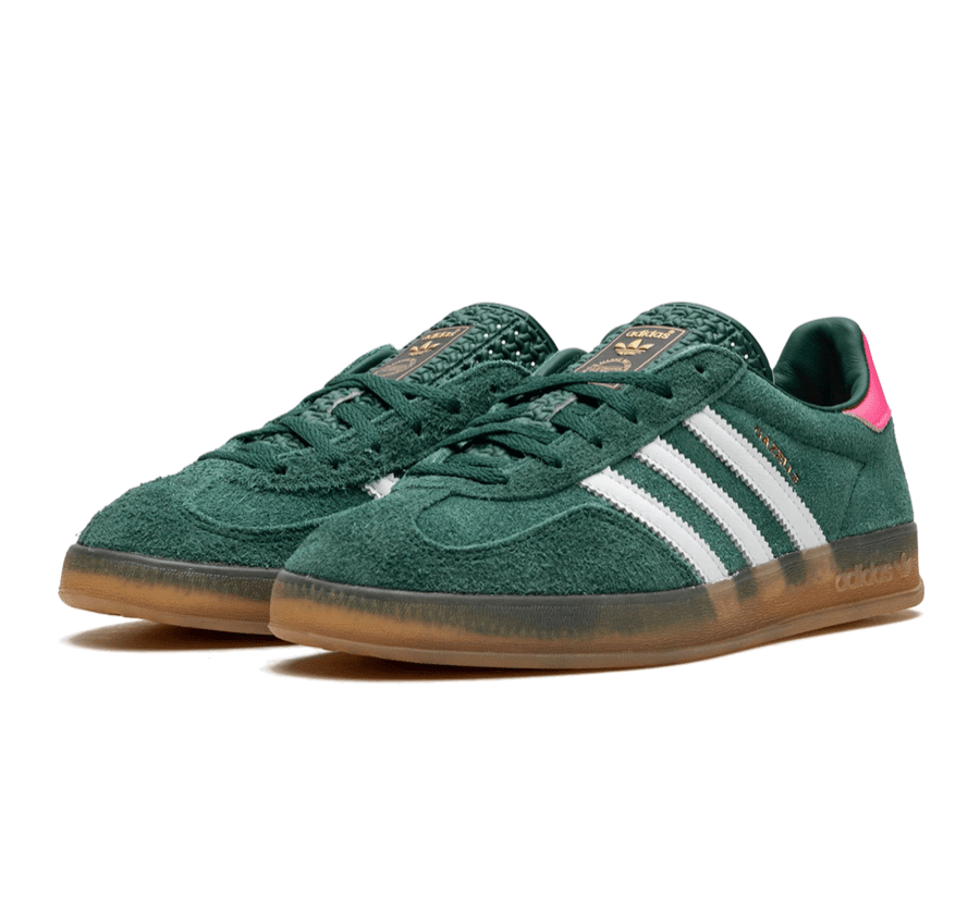 Adidas Gazelle Indoor Collegiate Green Lucid Pink