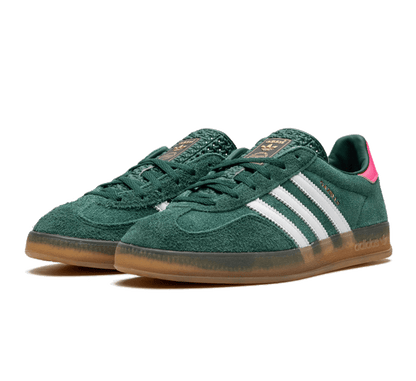 Adidas Gazelle Indoor Collegiate Green Lucid Pink