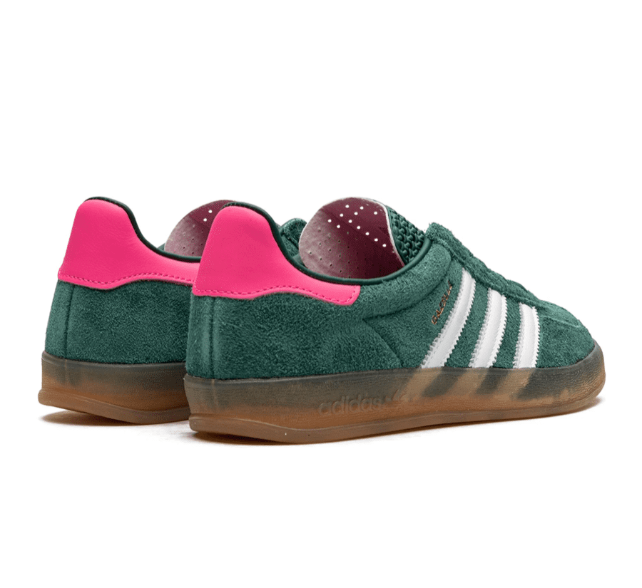 Adidas Gazelle Indoor Collegiate Green Lucid Pink