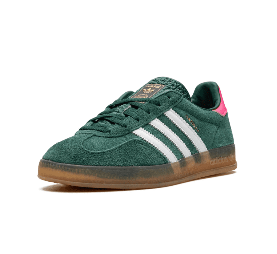 Adidas Gazelle Indoor Collegiate Green Lucid Pink