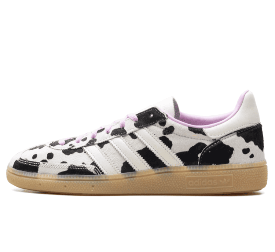 adidas Handball Spezial Cow Print Bliss Lilac Damen KJ0090 Paar vorne Hauptbild Perspective