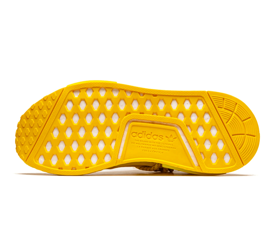 Adidas NMD Humanrace x Pharrell Williams Yellow Neu Authentifiziert Unisex CARPET KICKS