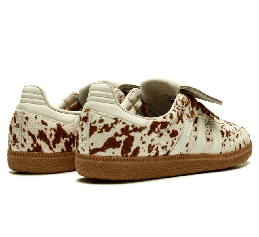 Adidas Samba LT Cow Print Brown White (W) - braun weißer Sneaker