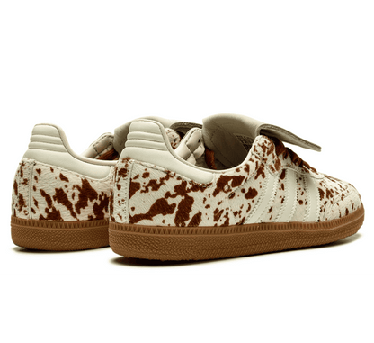 Adidas Samba LT Cow Print Brown White (W) - braun weißer Sneaker