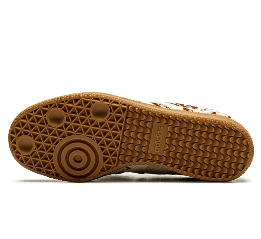 Adidas Samba LT Cow Print Brown White (W) - braun weißer Sneaker