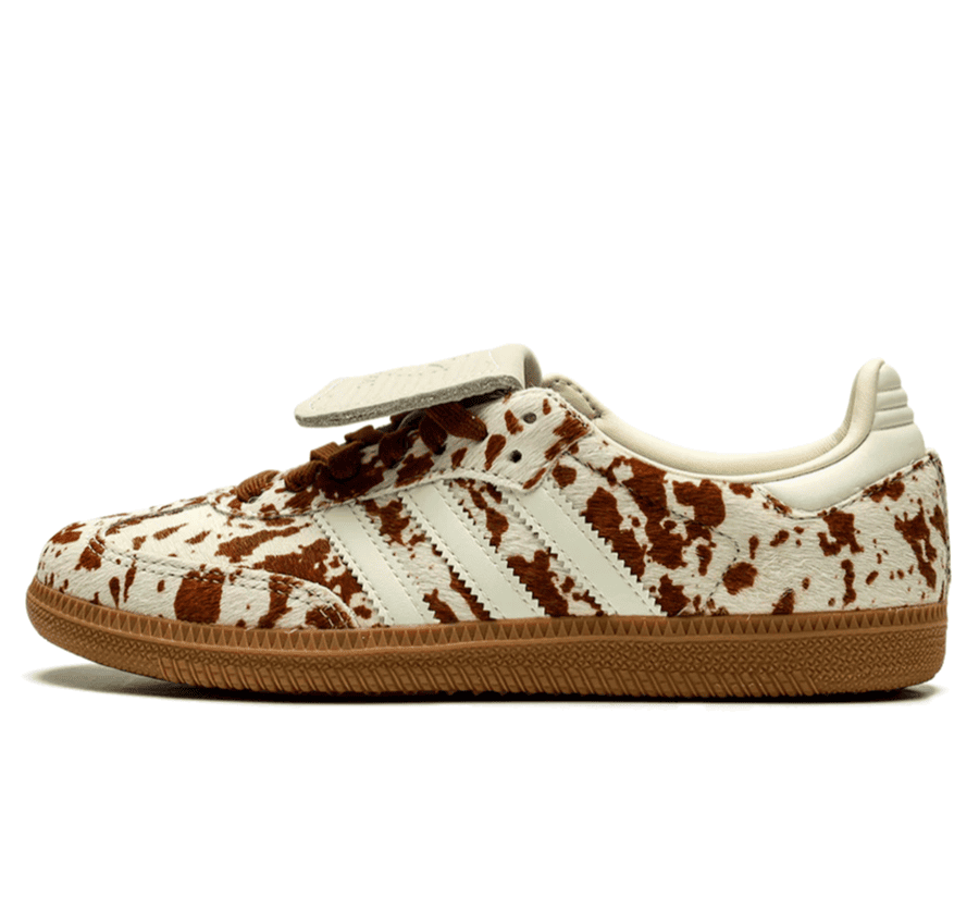 Adidas Samba LT Cow Print Brown White (W) - braun weißer Sneaker