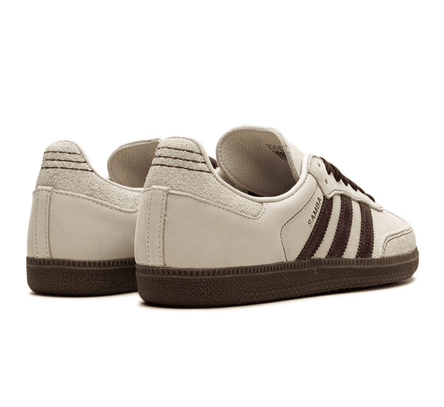 Adidas Samba OG Wonder White Maroon