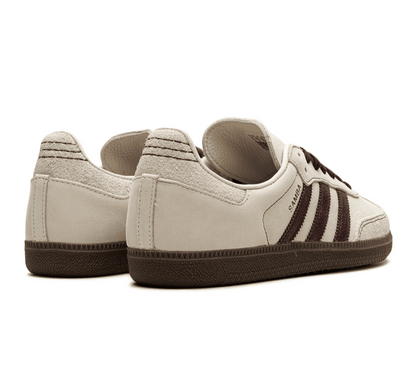 Adidas Samba OG Wonder White Maroon