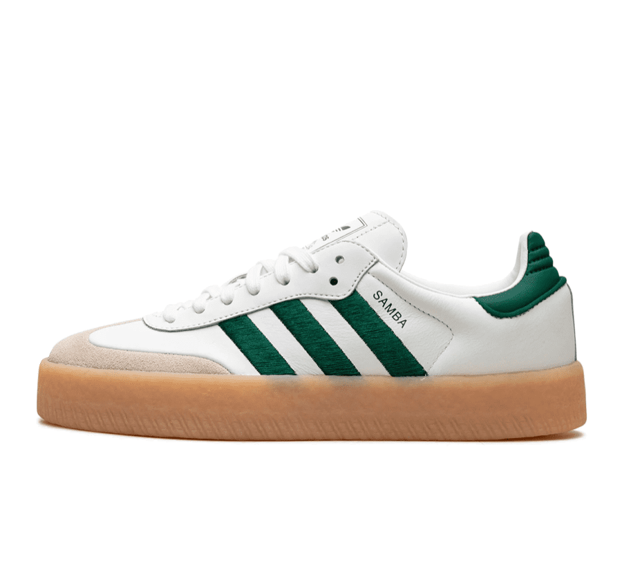 Adidas Sambae White Green Gum