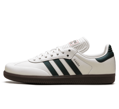 Adidas Samba OG x Bape - World Cup Pack White Forest - weiß grüner Sneaker
