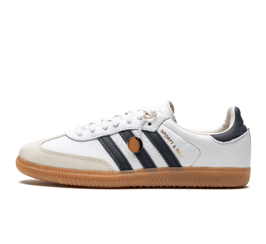 Adidas Samba OG x Sporty & Rich 'Black White'