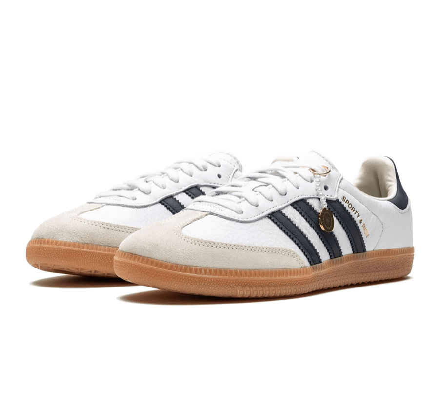 Adidas Samba OG x Sporty & Rich 'Black White'