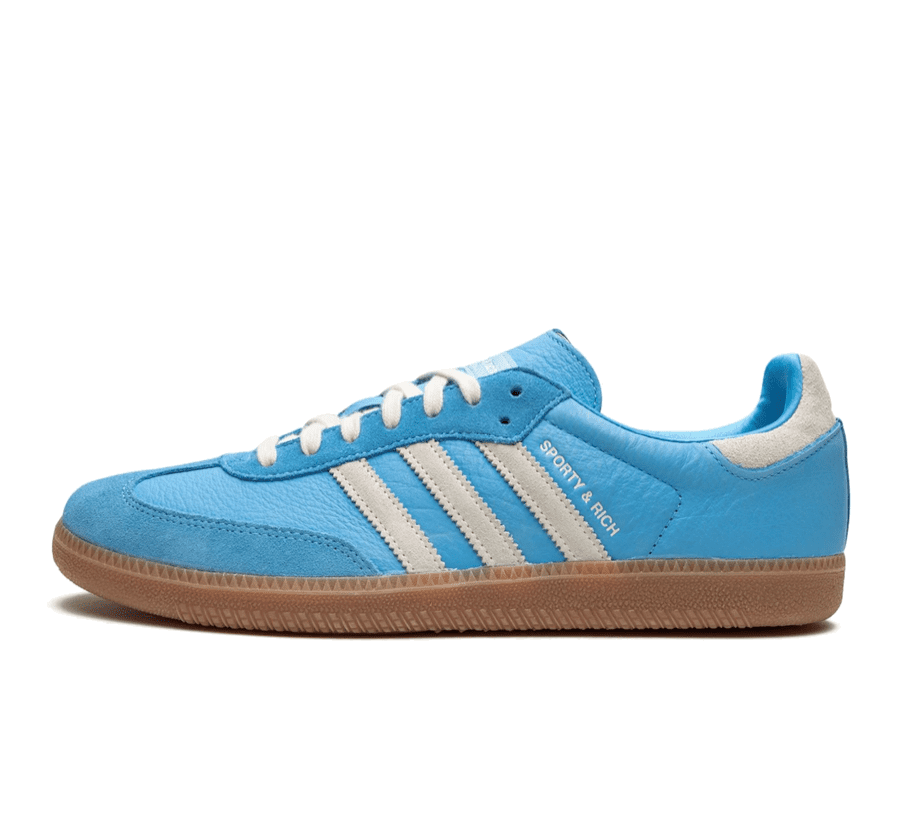 Adidas Samba OG x Sporty & Rich 'Blue Grey'