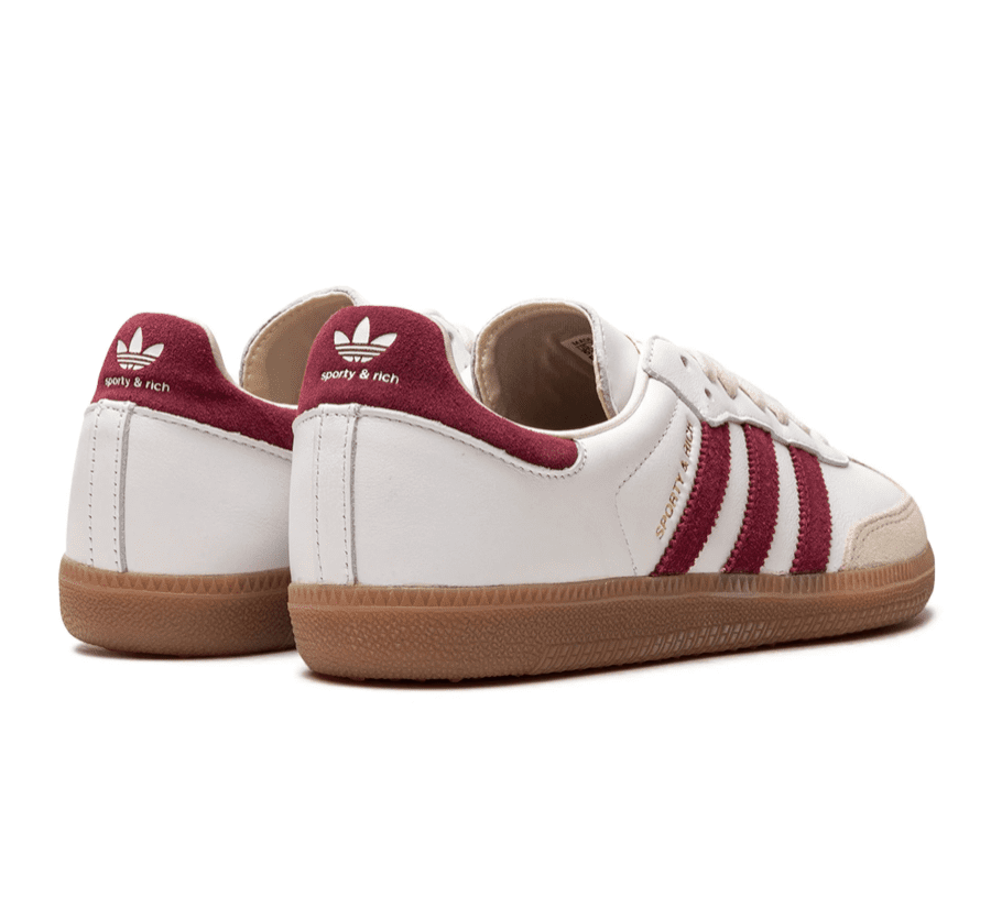 Adidas Samba OG x Sporty & Rich 'White Core Burgundy'