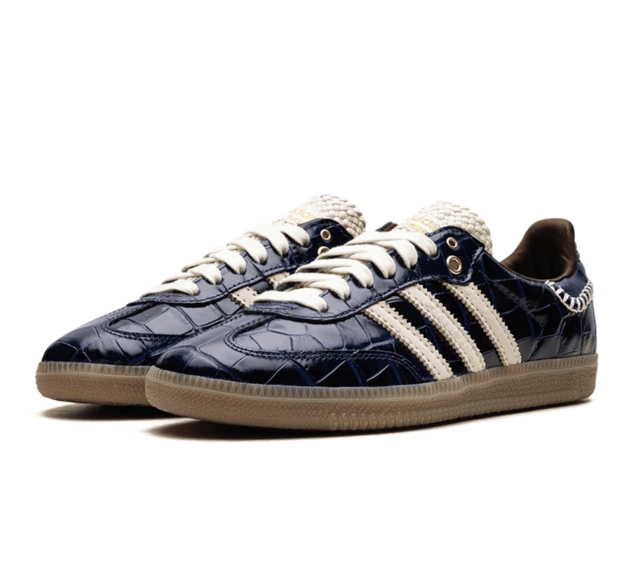 Adidas Samba x Wales Bonner "Navy Croc"