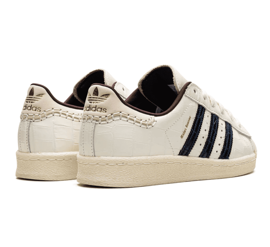 Adidas Superstar x Wales Bonner "White Croc"
