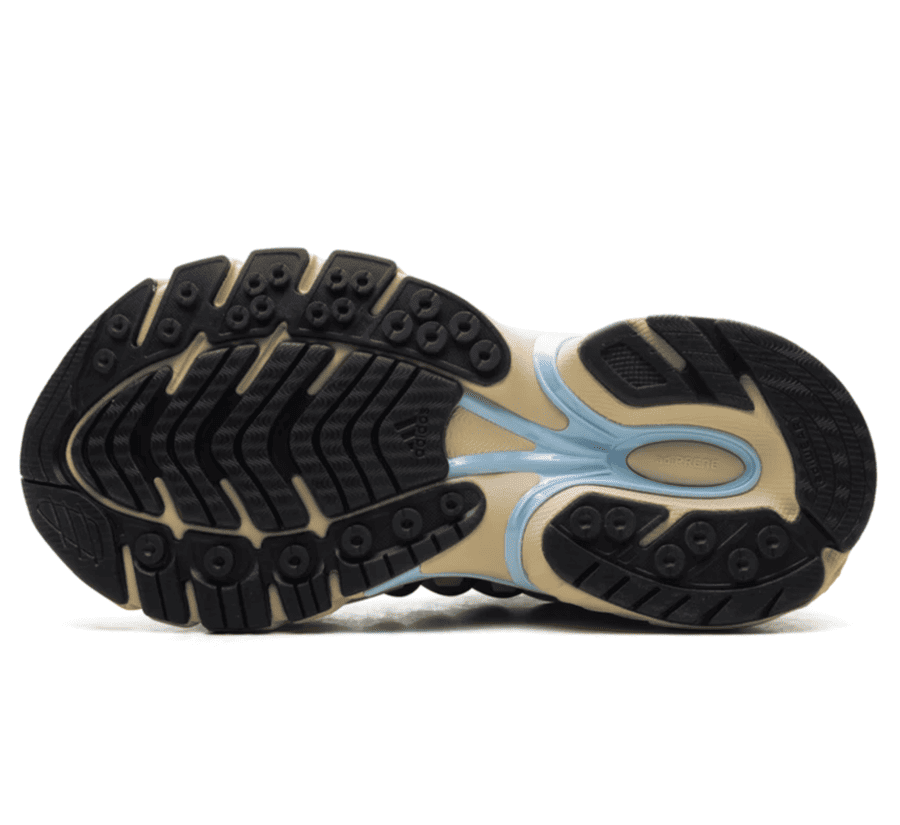 adidas Adistar Jellyfish Crystal Sand KH6729 Außensohle von unten mit schwarzem Gummiprofil