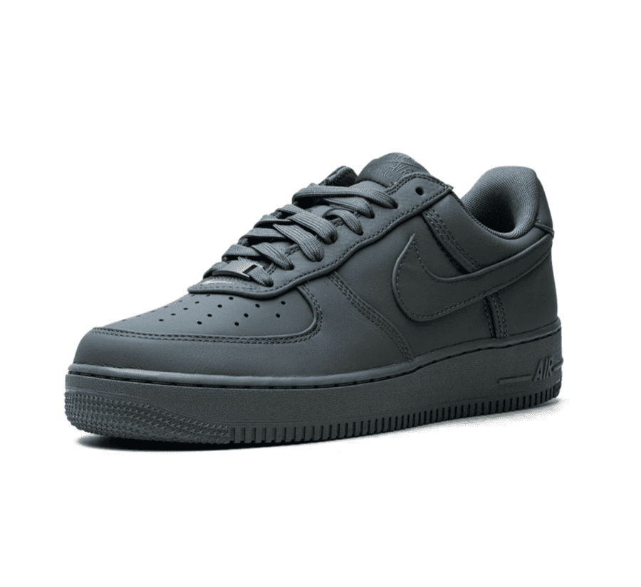 Nike Air Force 1 Low Retro Premium Bomber Grey IM3078-002 einzelner Sneaker seitlich