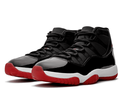 Air Jordan 11 Bred - schwarz roter Sneaker