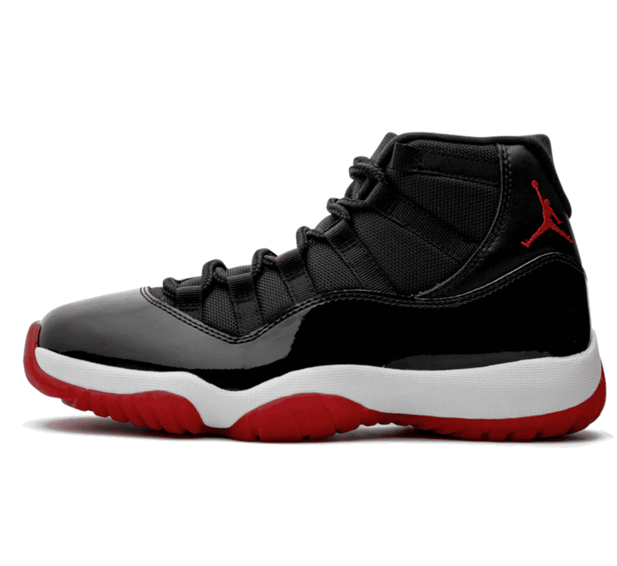 Air Jordan 11 Bred - schwarz roter Sneaker