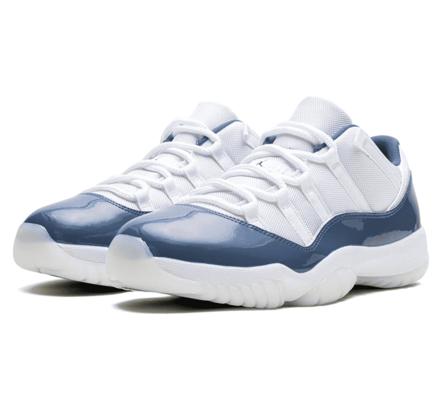 Air Jordan 11 Low Diffused Blue - blau weißer Sneaker