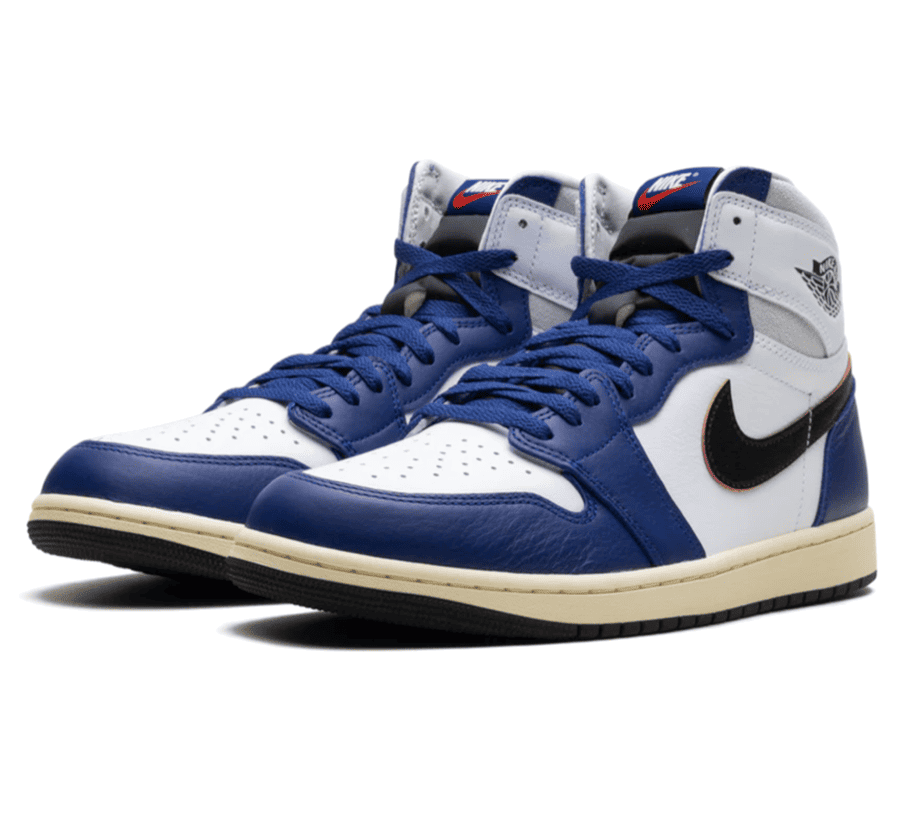 Air Jordan 1 High OG Rare Air Deep Royal Blue - weiß blauer Sneaker