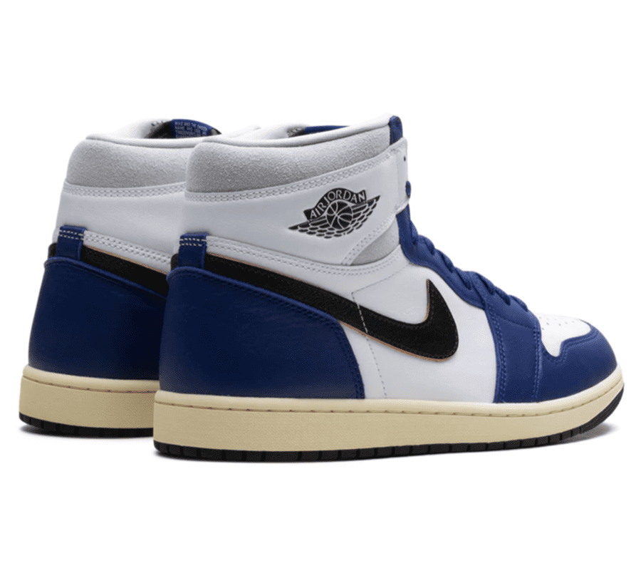 Air Jordan 1 High OG Rare Air Deep Royal Blue - weiß blauer Sneaker