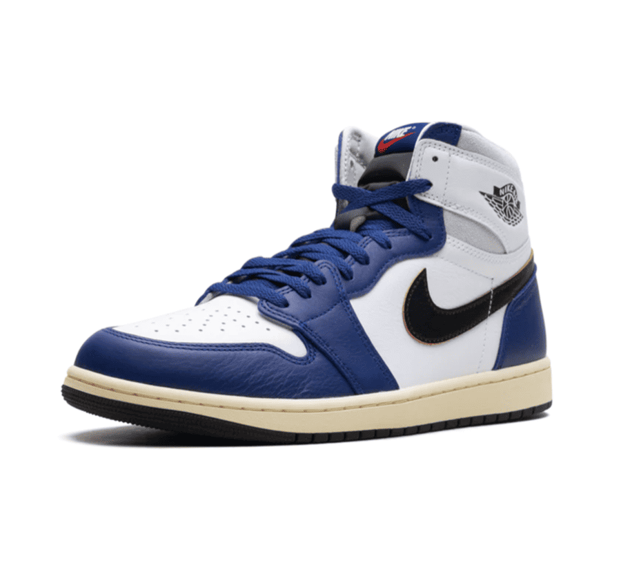 Air Jordan 1 High OG Rare Air Deep Royal Blue - weiß blauer Sneaker