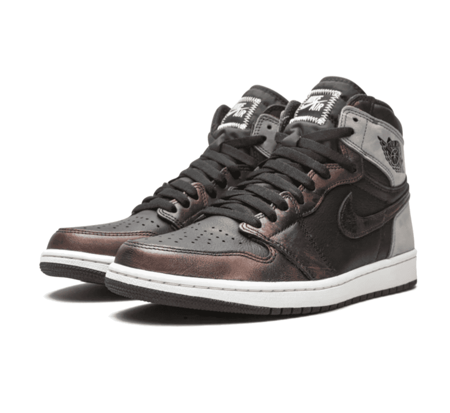 Air Jordan 1 High OG Rust Shadow Patina - schwarz brauner Sneaker