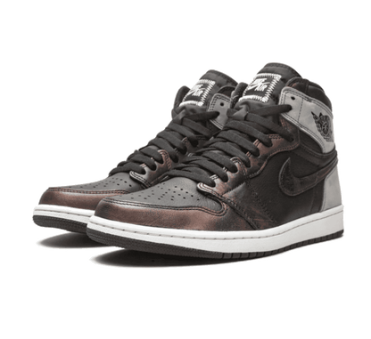 Air Jordan 1 High OG Rust Shadow Patina - schwarz brauner Sneaker