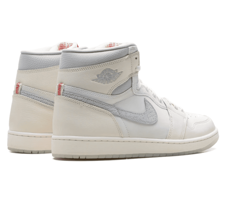 Air Jordan 1 High OG Sail University Red - weiß grauer Sneaker