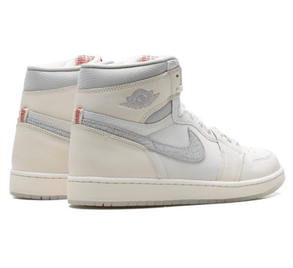 Air Jordan 1 High OG Sail University Red - weiß grauer Sneaker