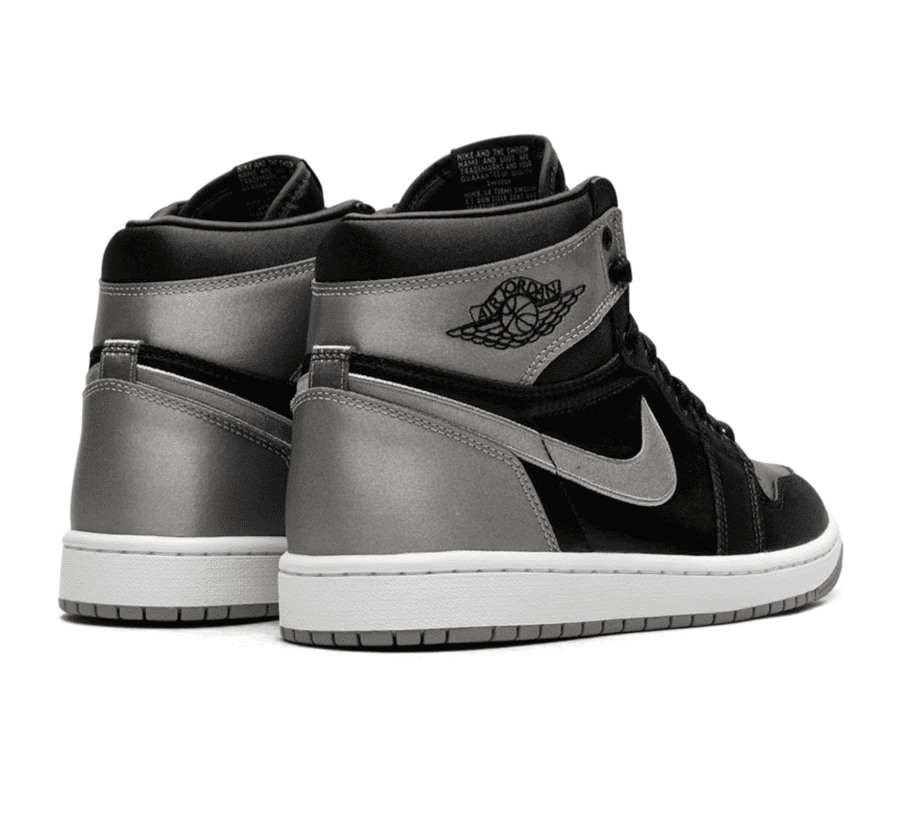 Air Jordan 1 High OG Satin Shadow (W) - schwarz grauer Sneaker
