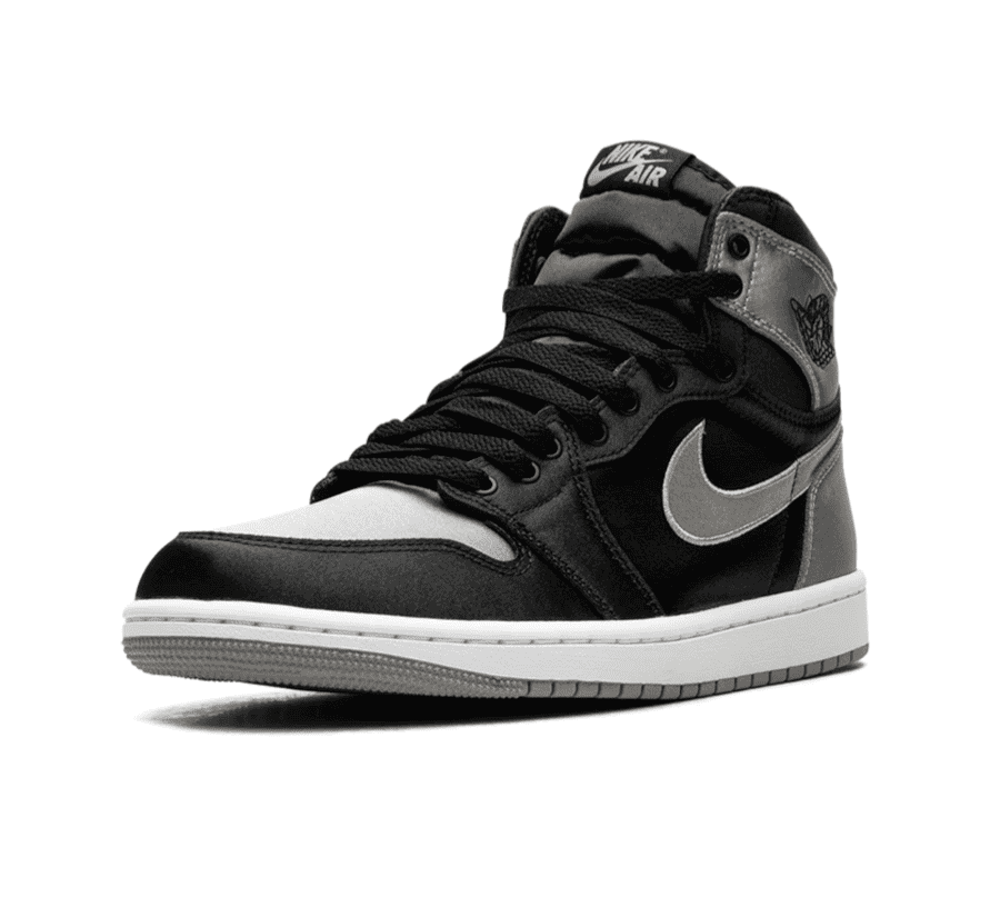 Air Jordan 1 High OG Satin Shadow (W) - schwarz grauer Sneaker