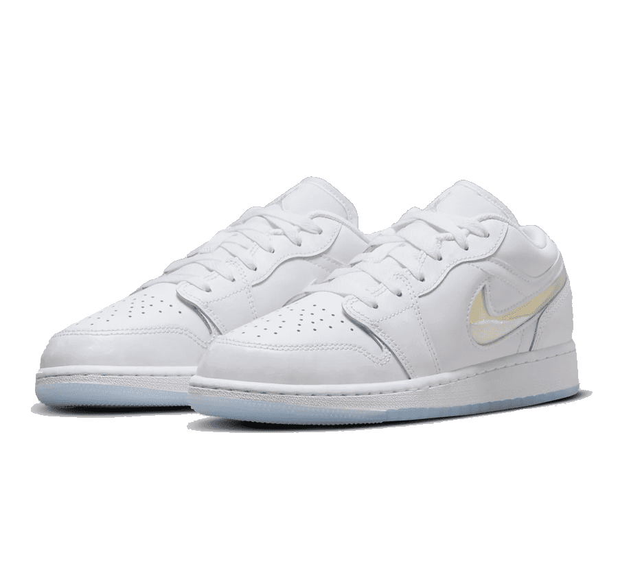 Air Jordan 1 Low Glitter Swoosh (GS)