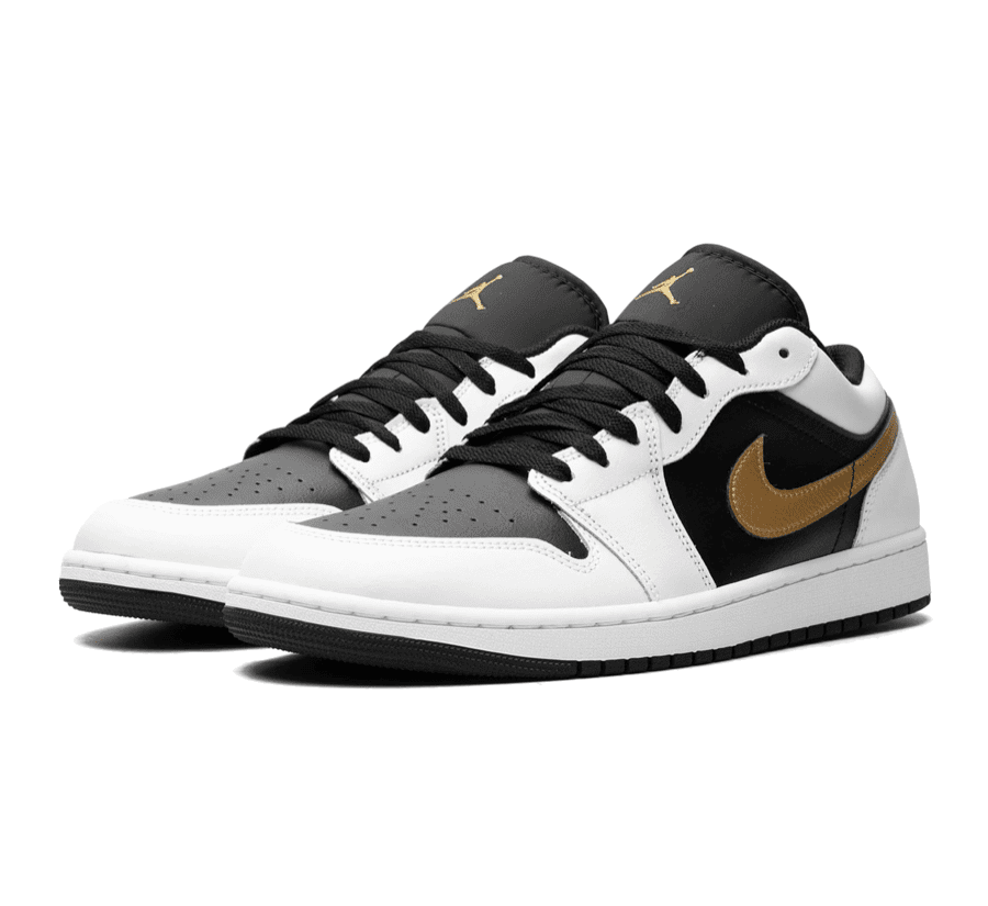 Black nikes with gold swoosh shop
